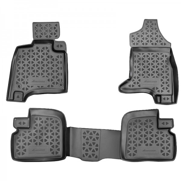 3D Patosnice MITSUBISHI i-MiEV 2009-2014, set 4 kom.